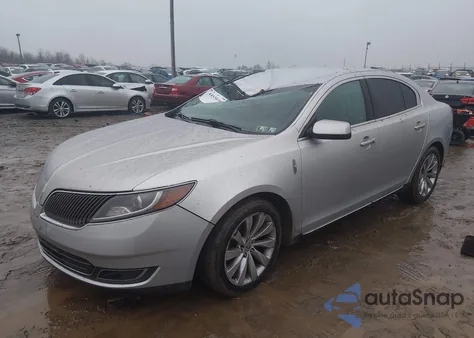 2013 Lincoln Mks z USA, uszkodzony, nr VIN 1LNHL9DKXDG607736